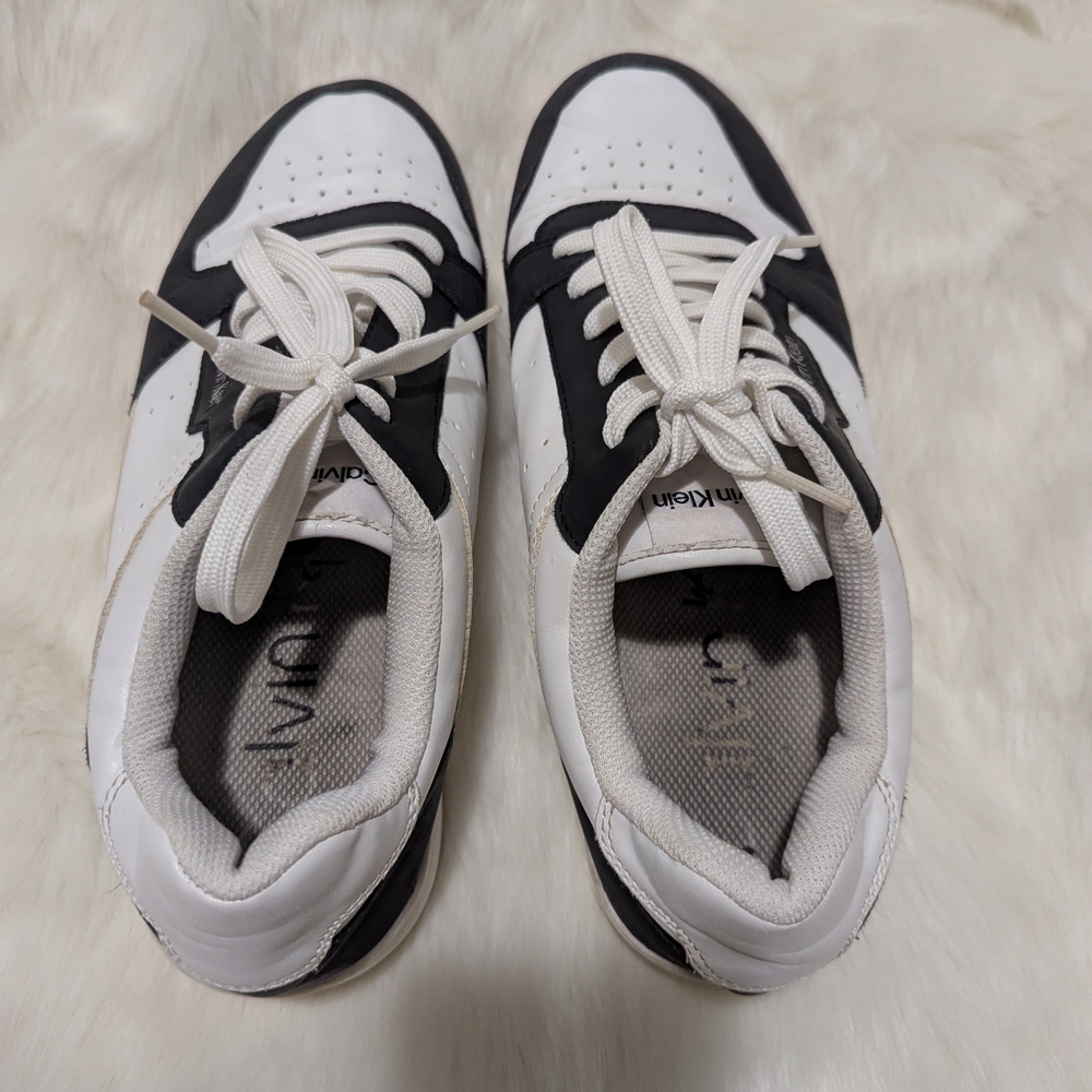 Calvin Klein Men's Black and White Sneakers Size 11 - Picture 3 of 7